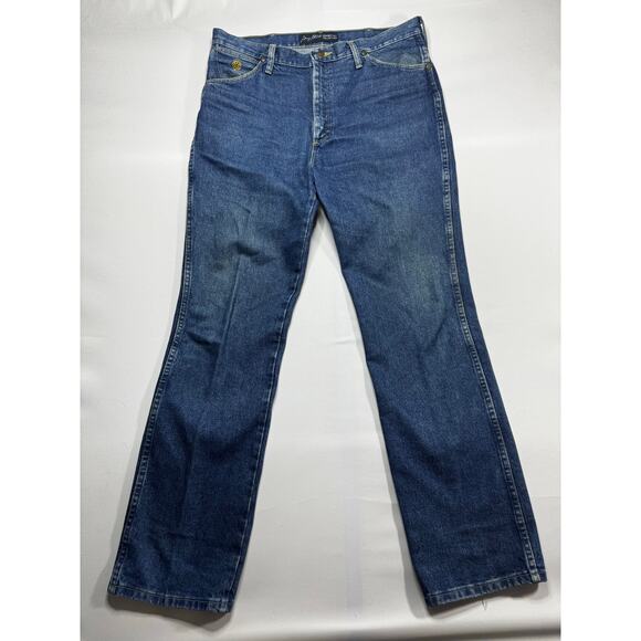 Wrangler George Strait Cowboy Cut Collection Men's Jeans - Size 35x32 (36x33) - Picture 1 of 5